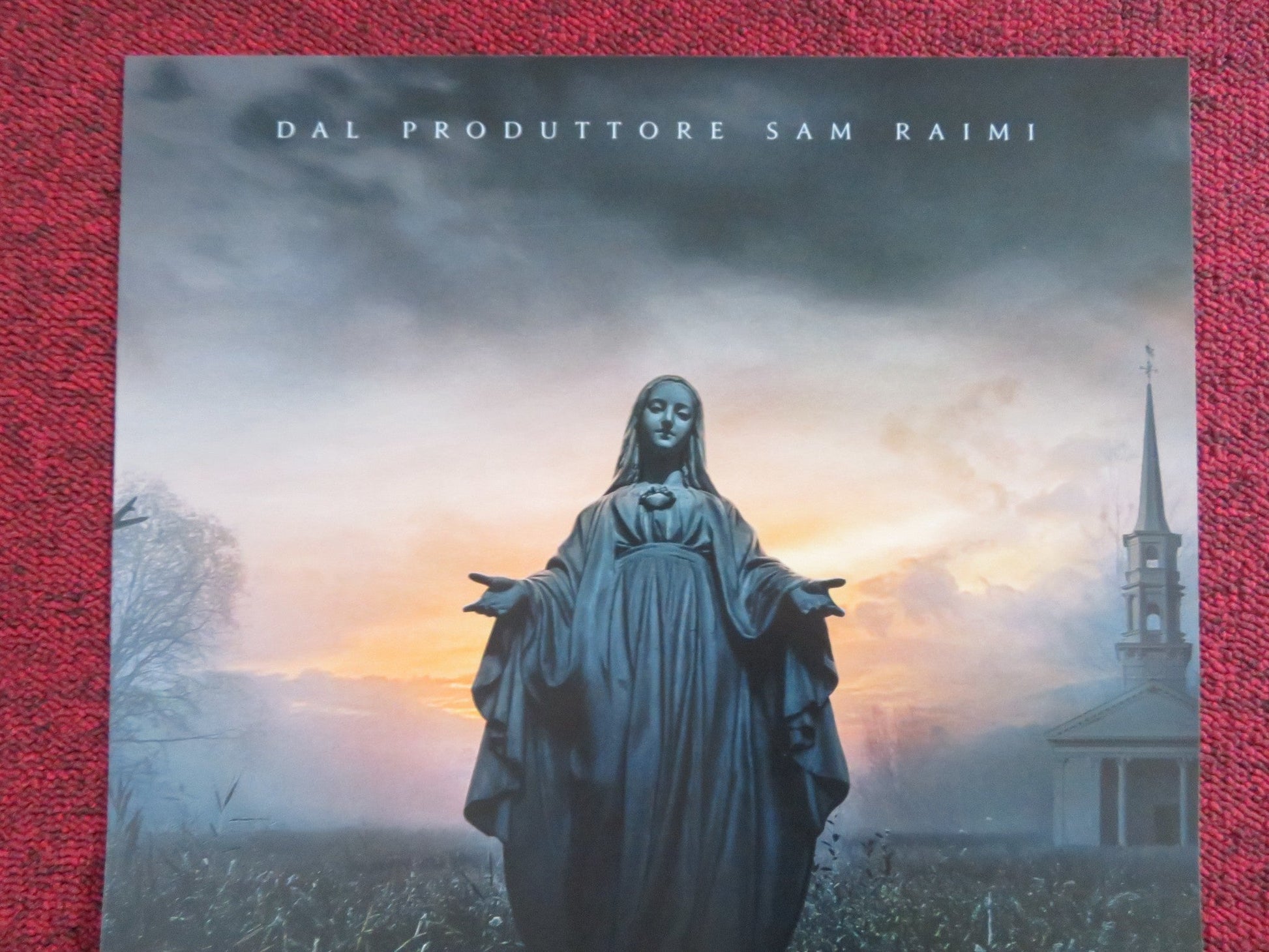 THE UNHOLY ITALIAN LOCANDINA POSTER JEFFREY DEAN MORGAN CRICKET BROWN 2021 Rendezvous Cinema Movie posters