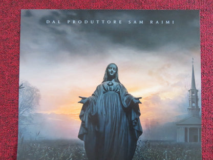 THE UNHOLY ITALIAN LOCANDINA POSTER JEFFREY DEAN MORGAN CRICKET BROWN 2021 Rendezvous Cinema Movie posters