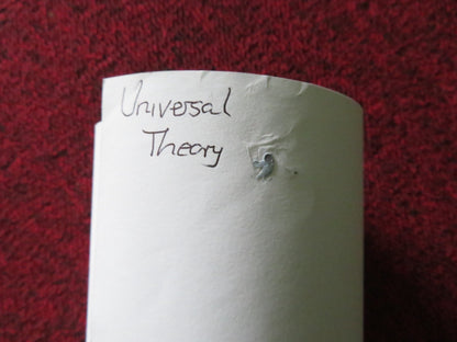THE UNIVERSAL THEORY UK QUAD ROLLED POSTER JAN BULOW OLIVIA ROSS 2023 Rendezvous Cinema Movie posters