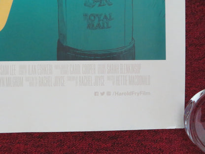 THE UNLIKELY PILGRIMAGE OF HAROLD FRY UK QUAD ROLLED POSTER JIM BROADBENT 2023 Movie posters