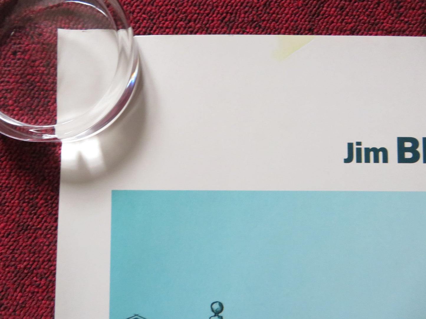 THE UNLIKELY PILGRIMAGE OF HAROLD FRY UK QUAD ROLLED POSTER JIM BROADBENT 2023 Rendezvous Cinema Movie posters