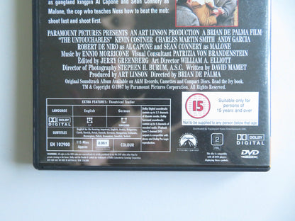 THE UNTOUCHABLES - B (DVD) KEVIN COSTNER SEAN CONNERY 1987 REGION 2 - Rendezvous Cinema
