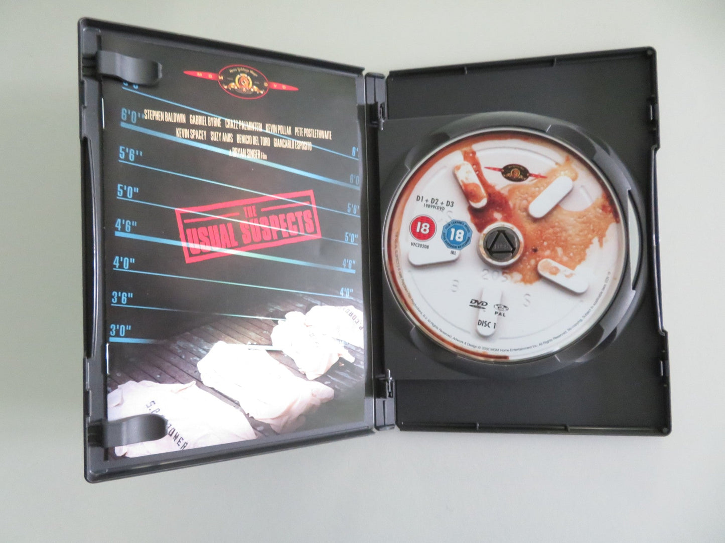 THE USUAL SUSPECTS - SPECIAL EDITION (DVD) KEVIN SPACEY 1995 REGION 2 Movie posters