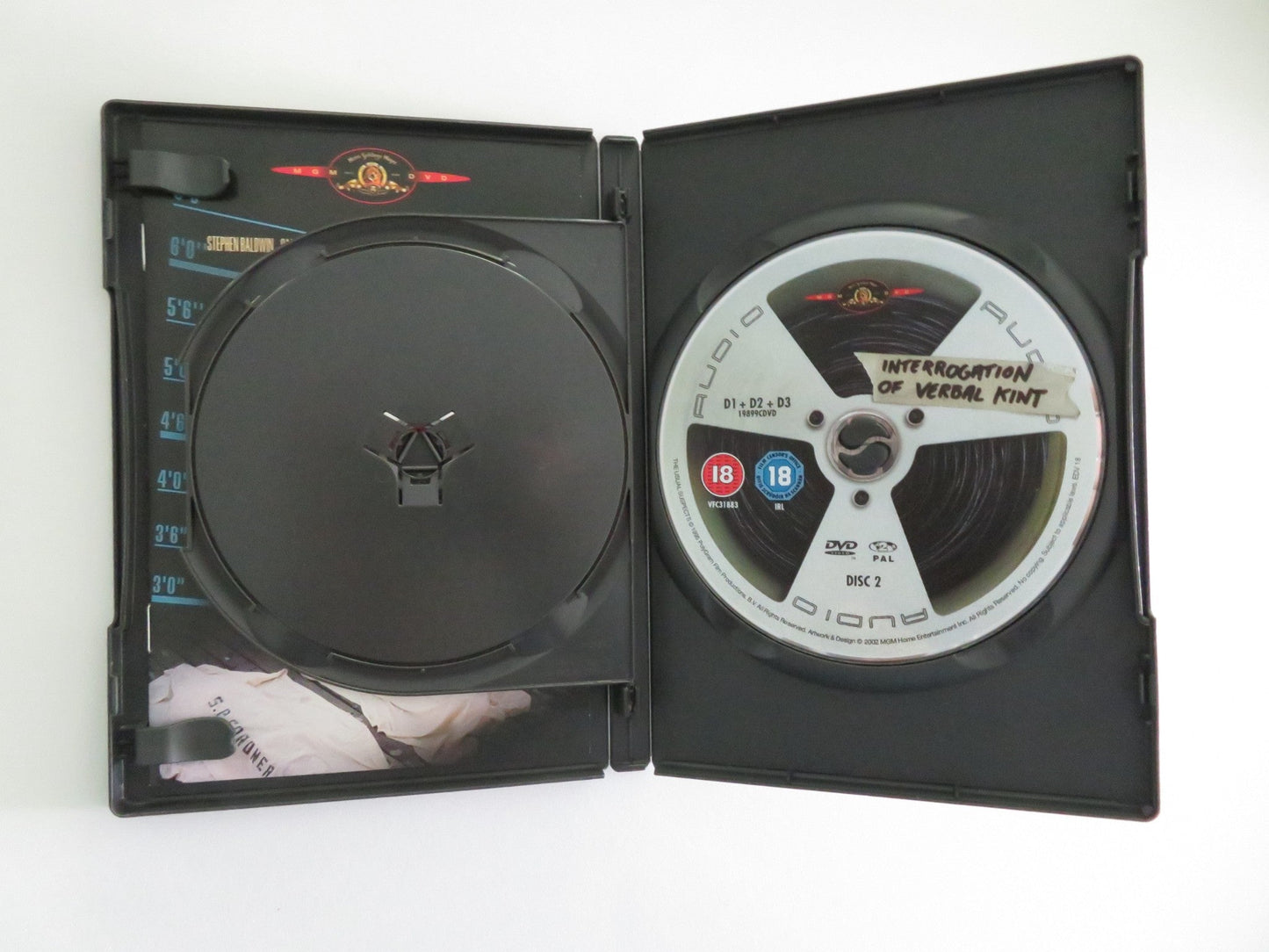 THE USUAL SUSPECTS - SPECIAL EDITION (DVD) KEVIN SPACEY 1995 REGION 2 Movie posters