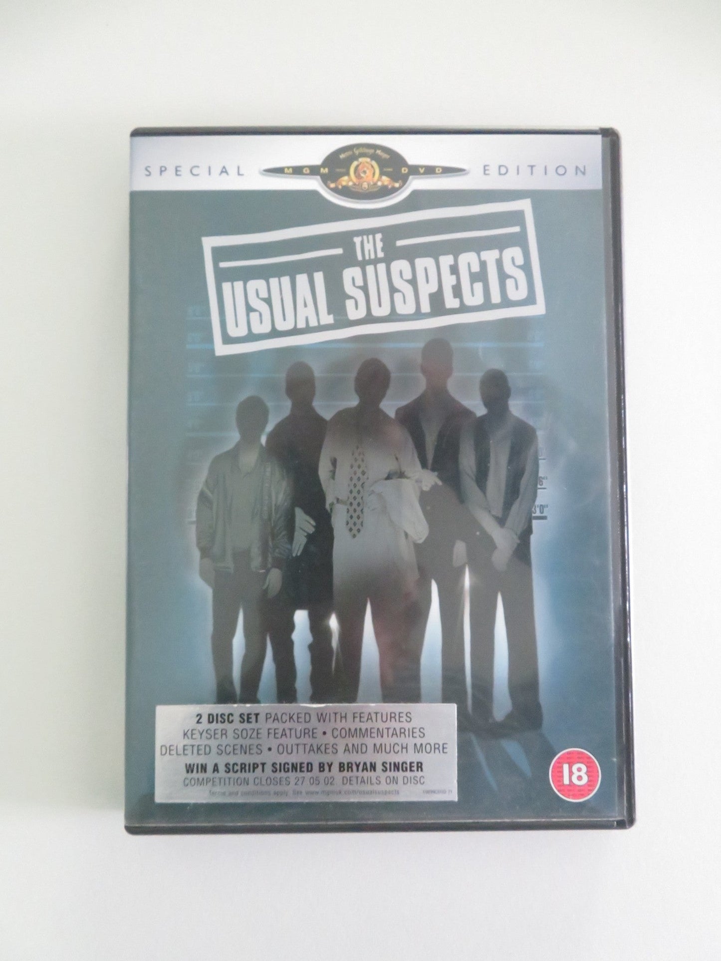 THE USUAL SUSPECTS - SPECIAL EDITION (DVD) KEVIN SPACEY 1995 REGION 2 Movie posters