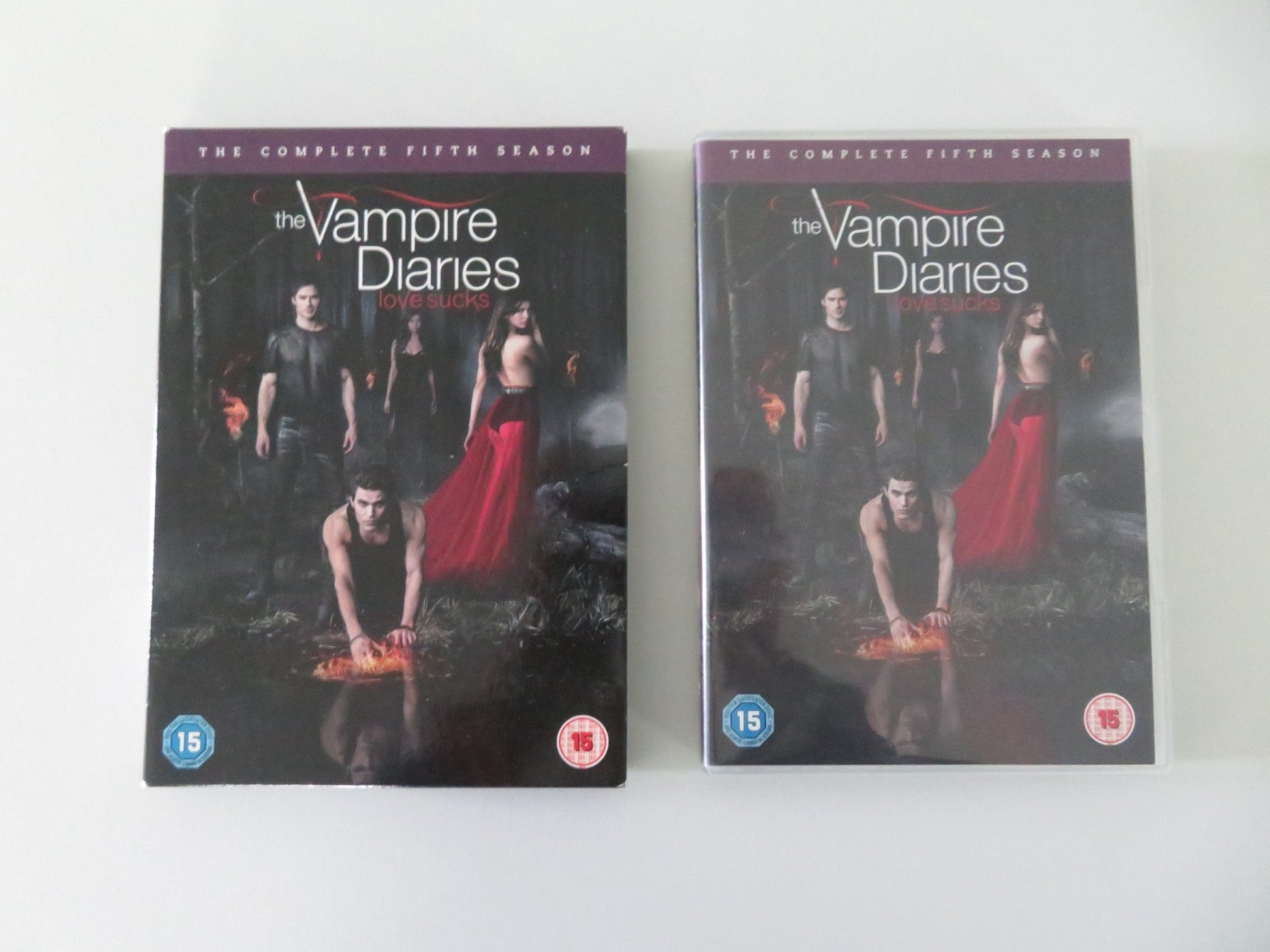The Vampire Diaries - The Complete Fifth Season (DVD BoxSet) 2013 Region 2 Movie posters