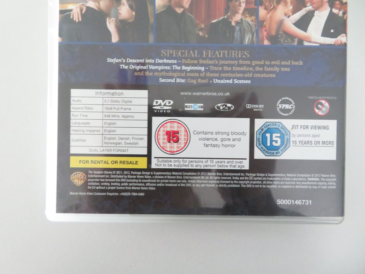The Vampire Diaries: The Complete Third Season (DVD) 2011 Region 2 Movie posters