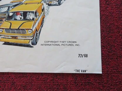 THE VAN FOLDED US ONE SHEET POSTER STUART GOETZ DEBORAH WHITE 1977 Rendezvous Cinema Movie posters