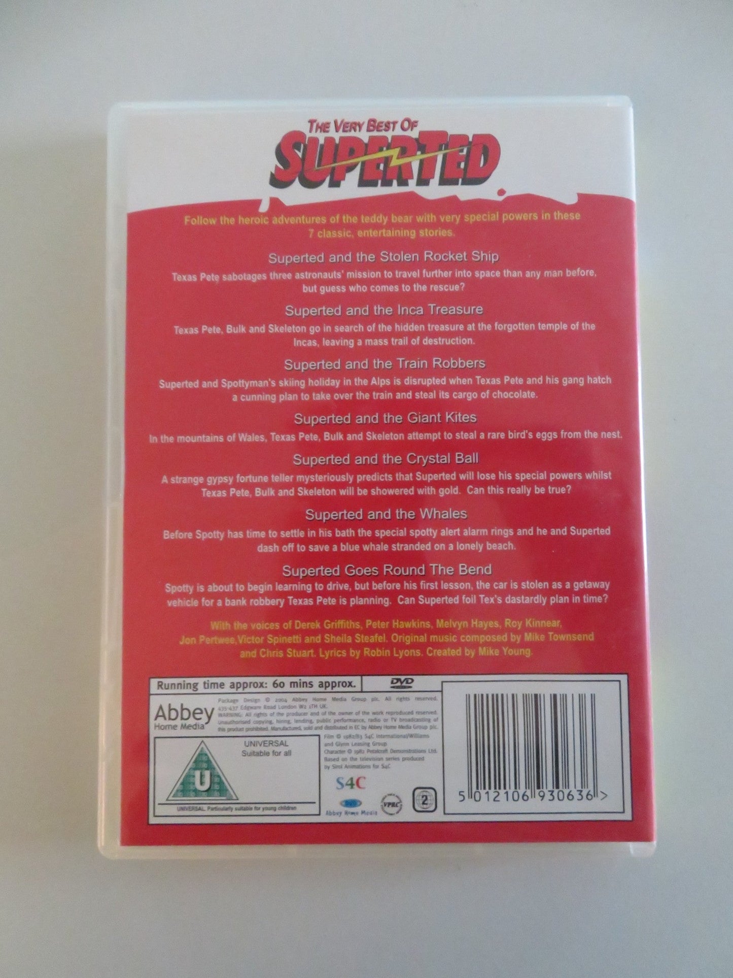 THE VERY BEST OF SUPERTED - 7 EPISODES (DVD) DEREK GRIFFITHS 1983 REGION 2 Movie posters