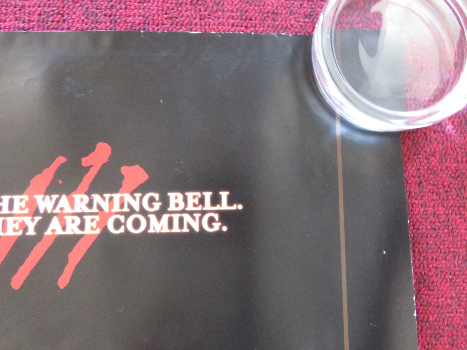 THE VILLAGE UK QUAD ROLLED POSTER JOAQUIN PHOENIX BRYCE DALLAS HOWARD 2004 Rendezvous Cinema Movie posters