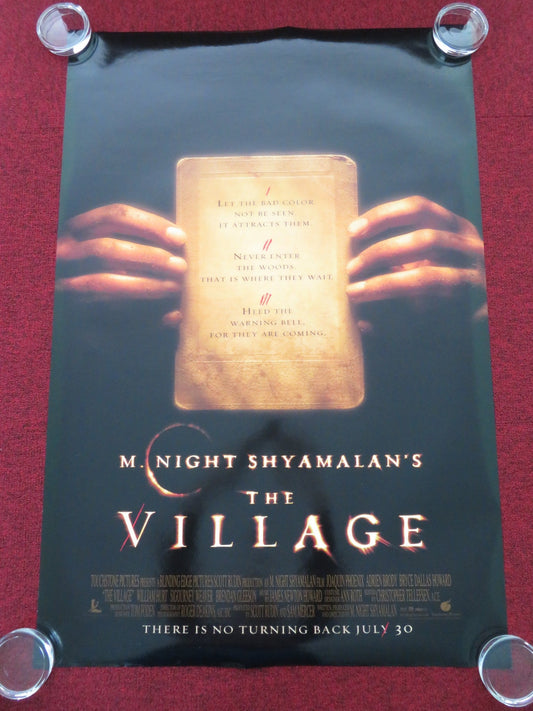The Village US One Sheet Rolled Poster Joaquin Phoenix Bryce Dallas Howard 2004 Movie posters