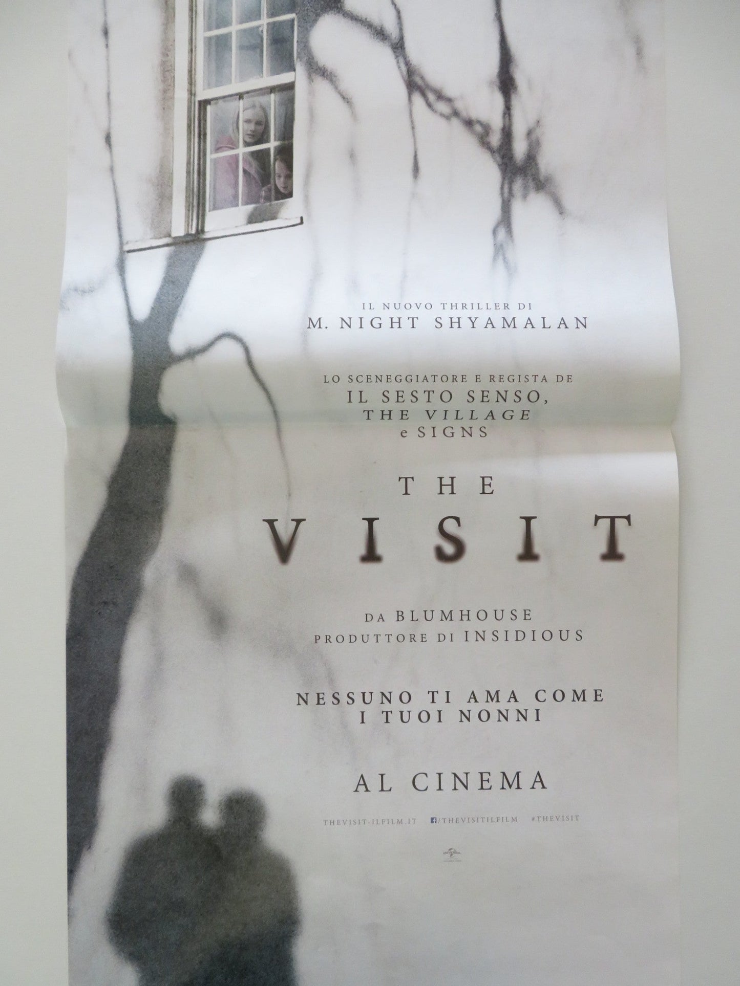The Visit ITALIAN LOCANDINA POSTER OLIVIA DEJONGE ED OXENBOULD 2015 Movie posters