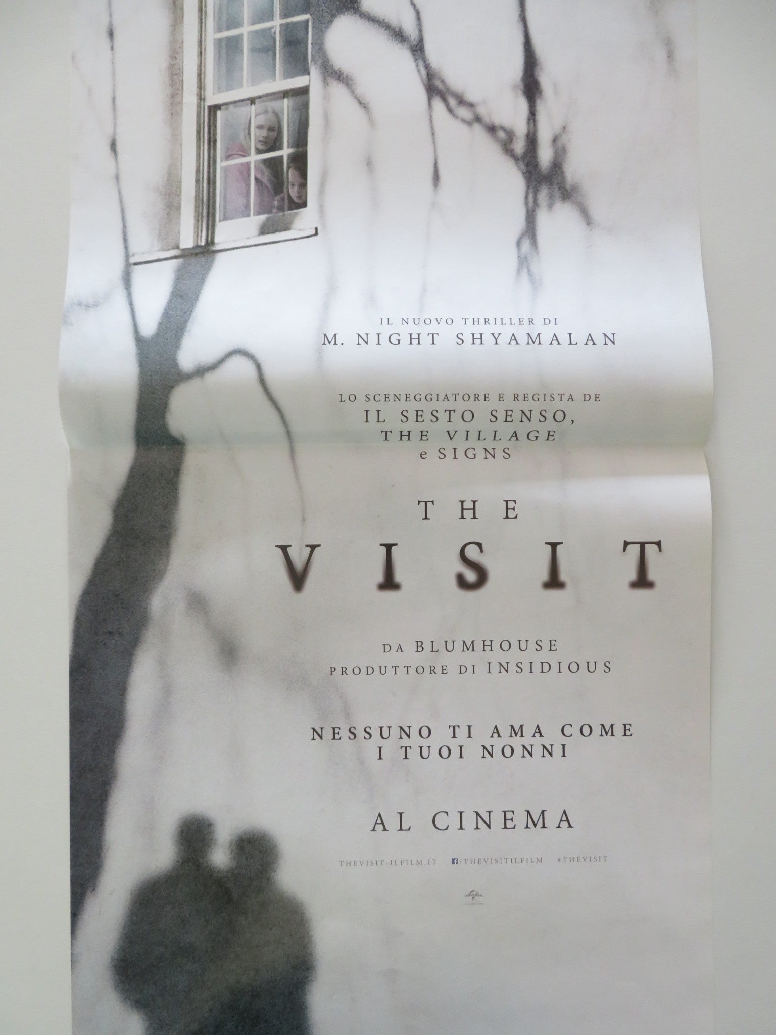 The Visit ITALIAN LOCANDINA POSTER OLIVIA DEJONGE ED OXENBOULD 2015 Movie posters