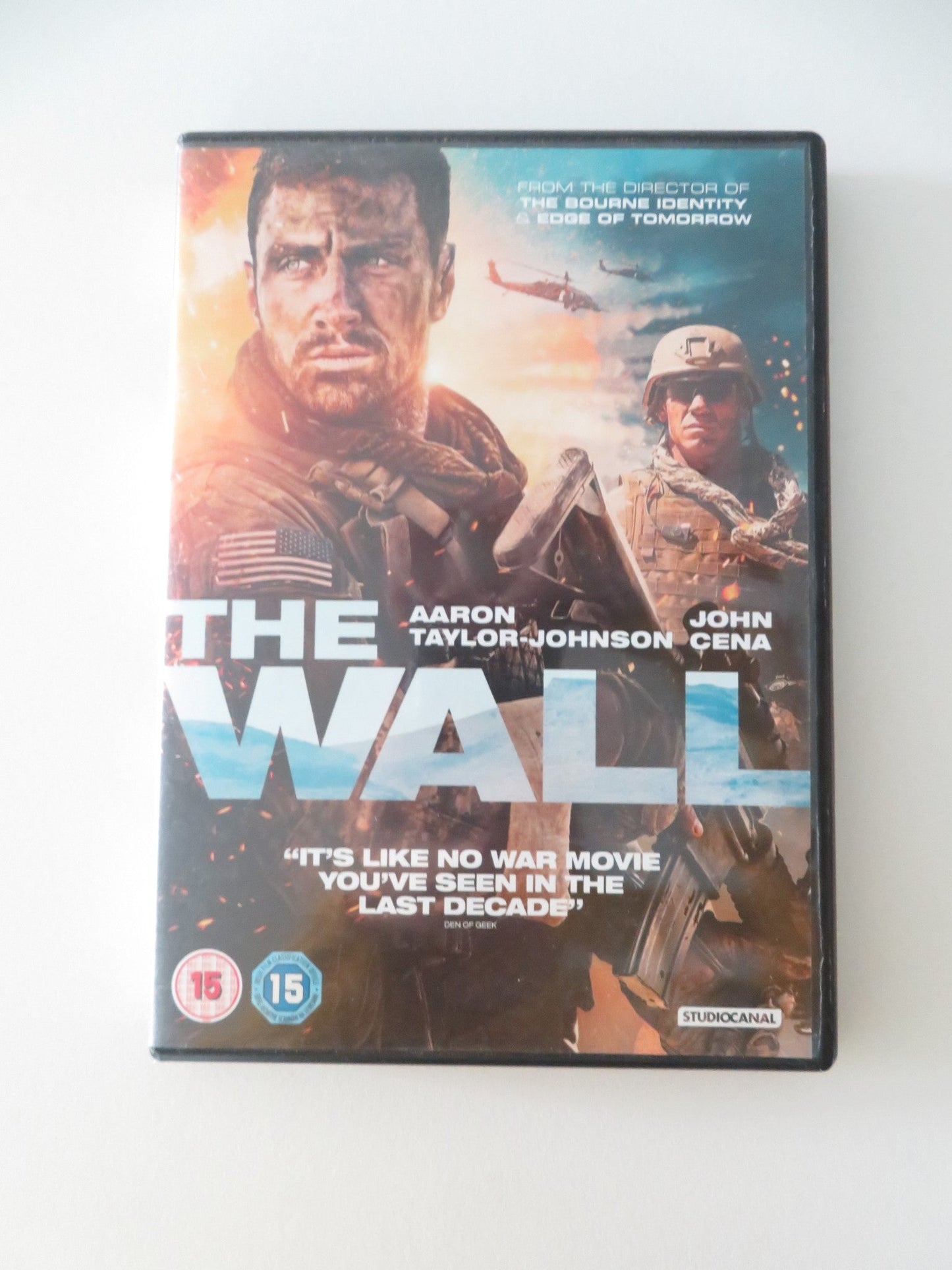 THE WALL (DVD) AARON TAYLOR - JOHNSON 2017 REGION 2 Movie posters