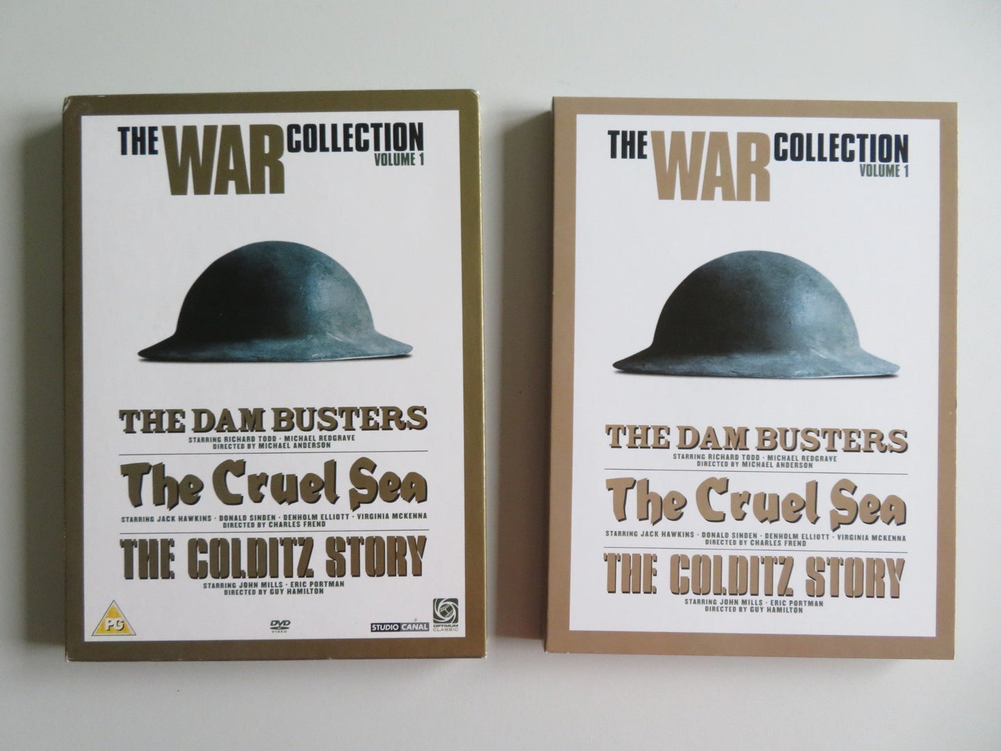 THE WAR COLLECTION VOLUME 1 - 3 DISC (DVD) RICHARD TODD ELLIOT 1955 REGION 2 Movie posters