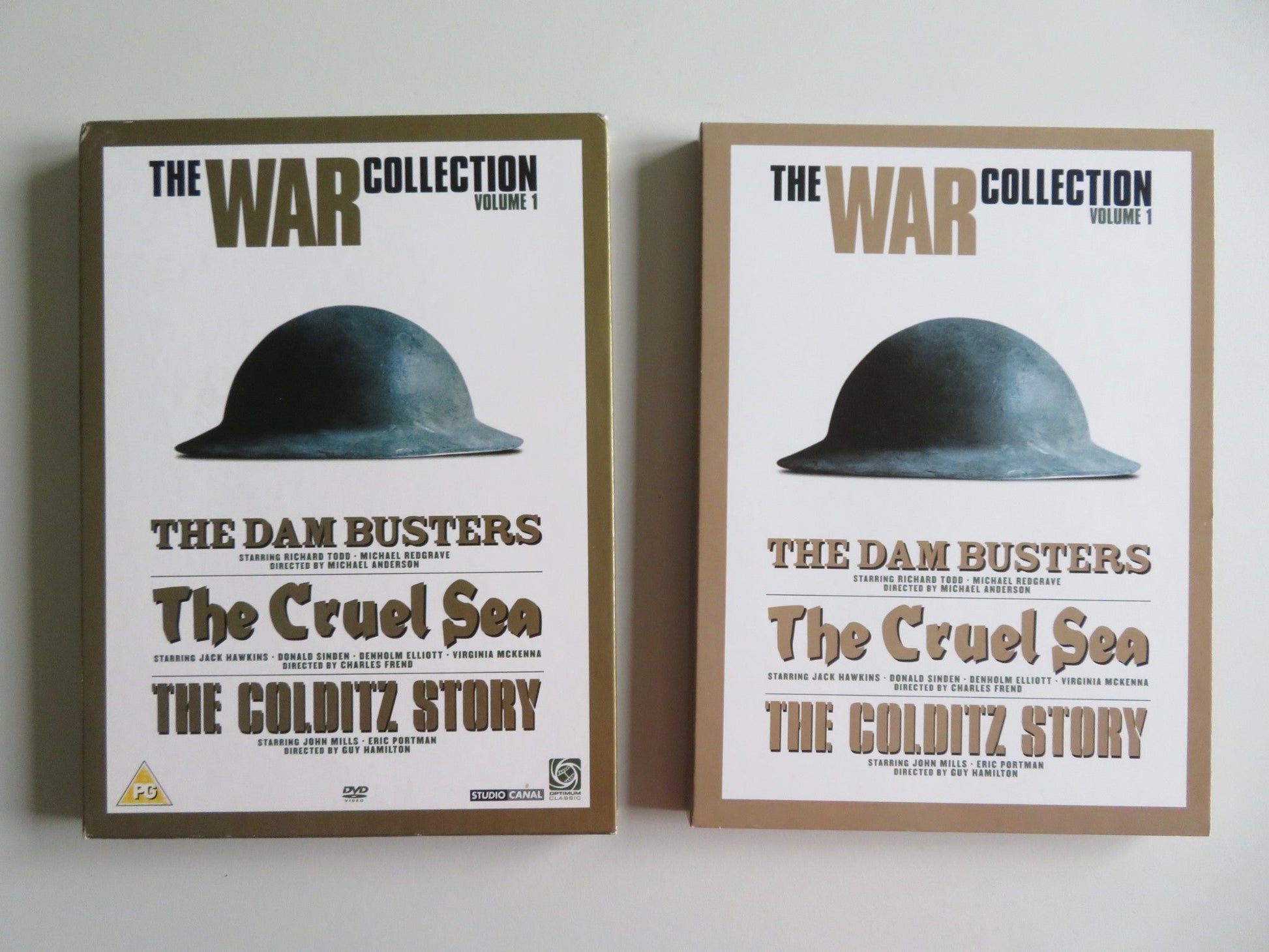 THE WAR COLLECTION VOLUME 1 - 3 DISC (DVD) RICHARD TODD ELLIOT 1955 REGION 2 Movie posters