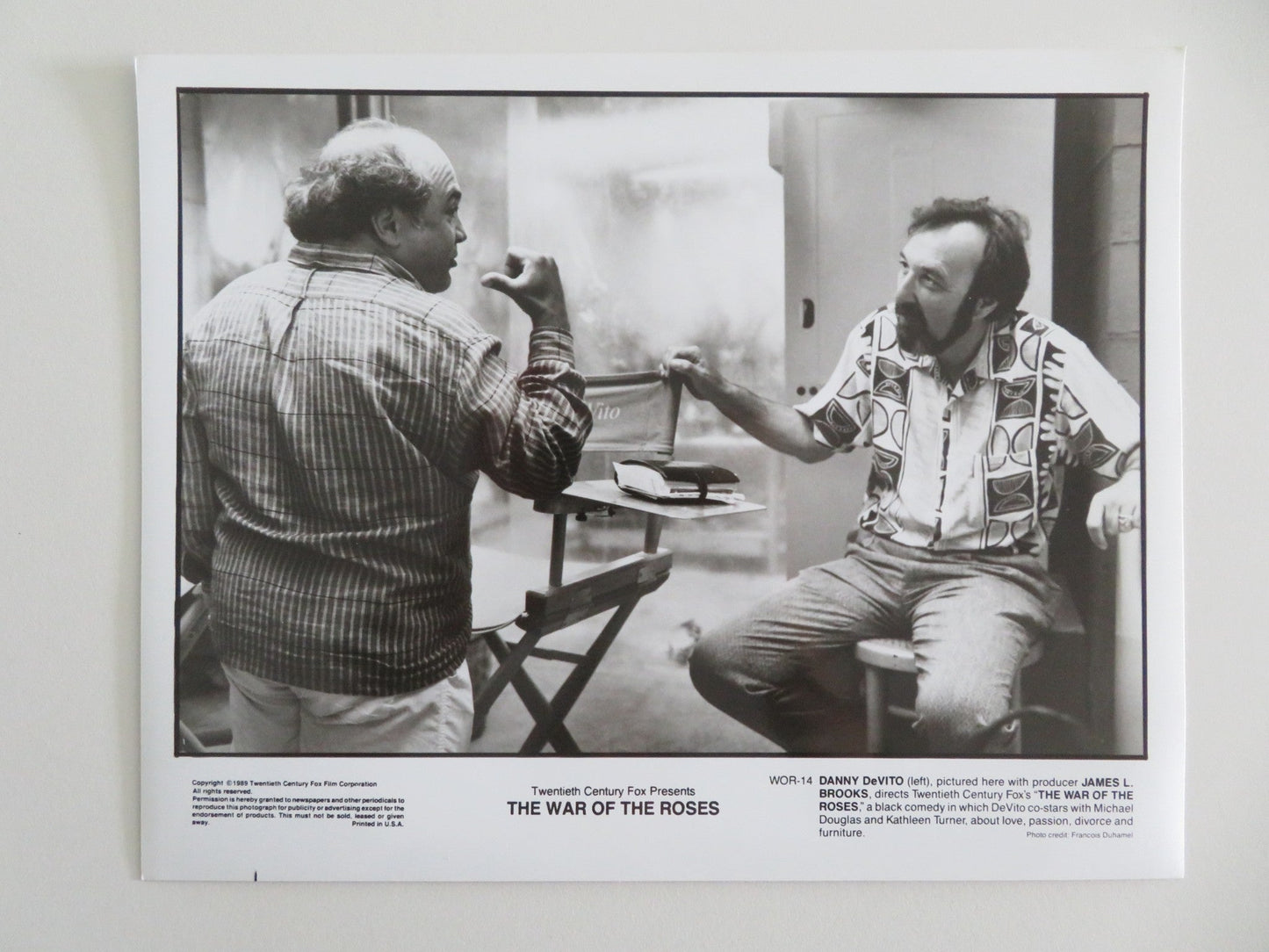 THE WAR OF THE ROSES MOVIE STILL PHOTO LOT OF 13 MICHAEL DOUGLAS D. DEVITO 1989 Movie posters