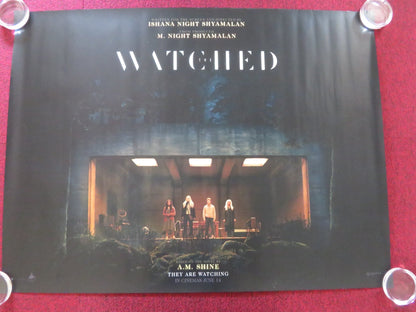 THE WATCHED - A UK QUAD ROLLED POSTER DAKOTA FANNING GEORGINA CAMPBELL 2024 Rendezvous Cinema Movie posters