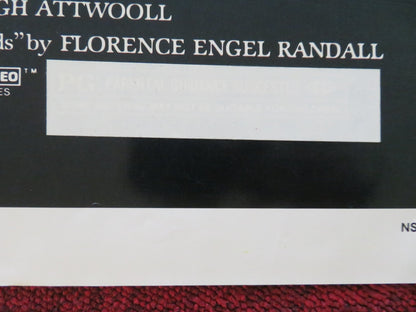 THE WATCHER IN THE WOODS FOLDED US ONE SHEET POSTER DISNEY BETTE DAVIS 1981 Movie posters