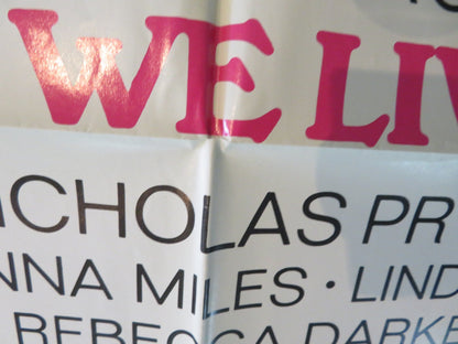 THE WAY WE LIVE NOW FOLDED US ONE SHEET POSTER NICHOLAS PRYOR JOANNA MILES 1970 Rendezvous Cinema Movie posters