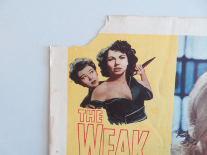 THE WEAK AND THE WICKED - C LOBBY CARD DIANA DORS GLYNIS JOHNS 1954 Rendezvous Cinema Movie posters