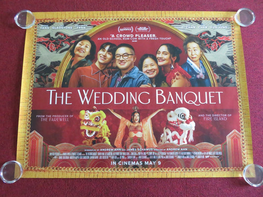 THE WEDDING BANQUET UK QUAD ROLLED POSTER BOWEN YANG LILY GLADSTONE 2025 Movie posters