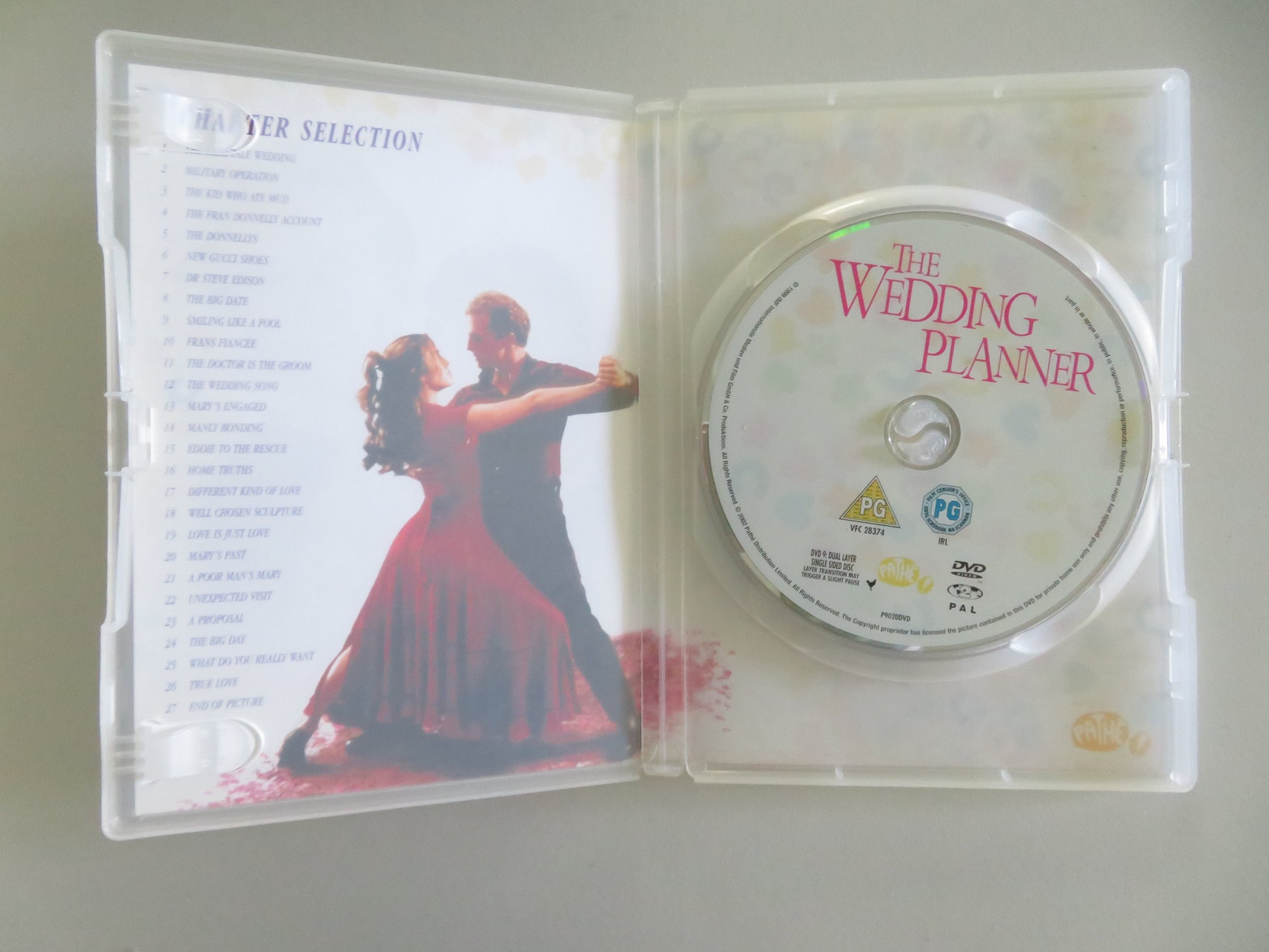 The Wedding Planner (DVD) Jennifer Lopez Matthew McConaughey 2001 Region 2 Movie posters