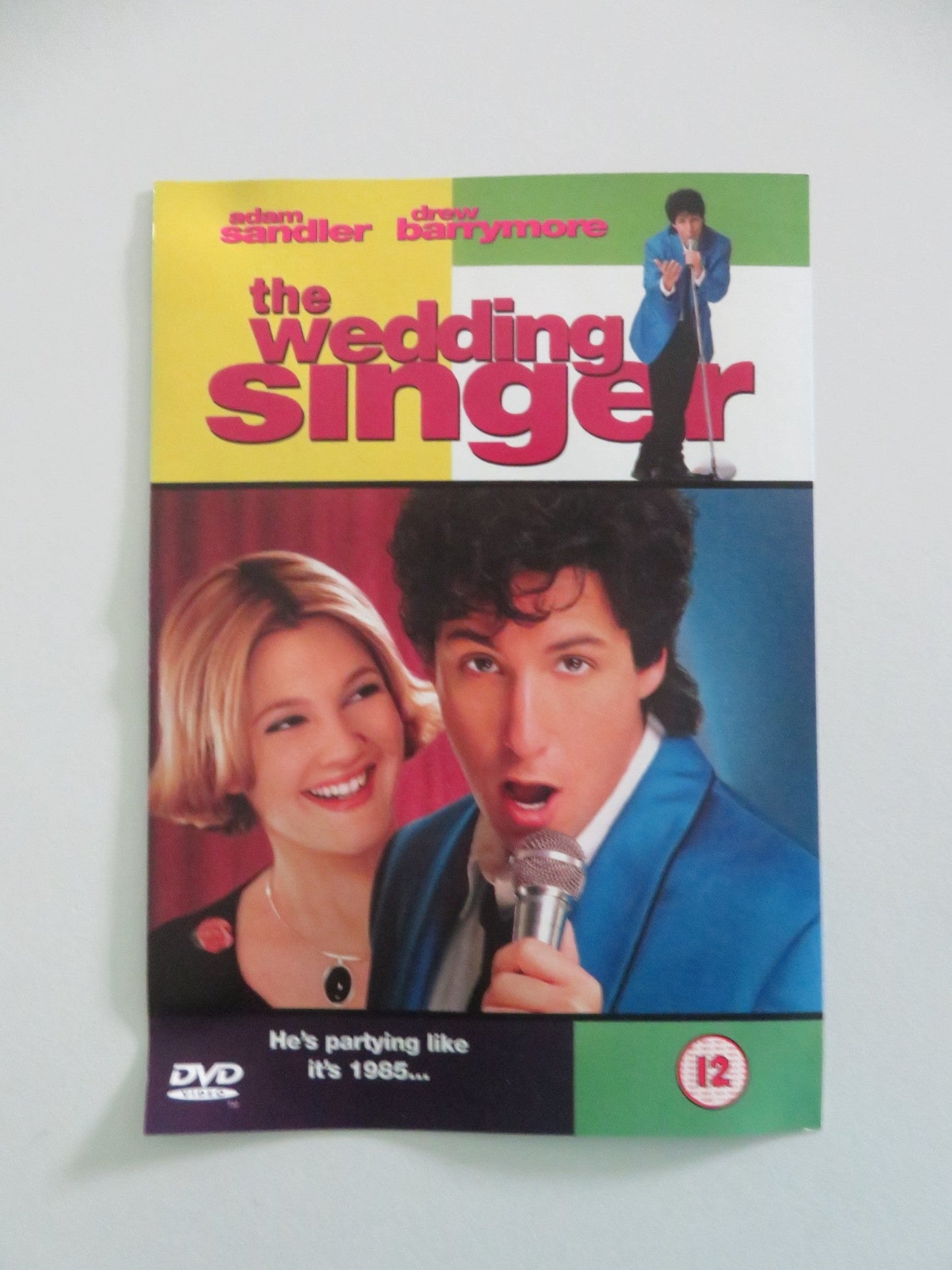 THE WEDDING SINGER (DVD) ADAM SANDLER DREW BARRYMORE 1998 REGION 2 Movie posters