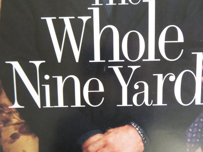 THE WHOLE NINE YARDS VHS VIDEO POSTER BRUCE WILLIS MATTHEW PERRY 2000 Rendezvous Cinema Movie posters