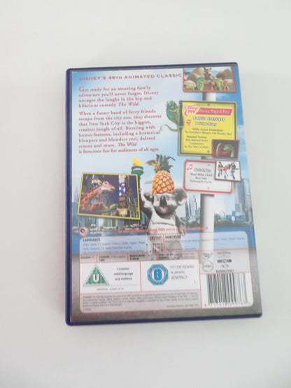 The Wild (DVD) Disney Kiefer Sutherland Jim Belushi Eddie Izzard 2006 Region 2 Movie posters