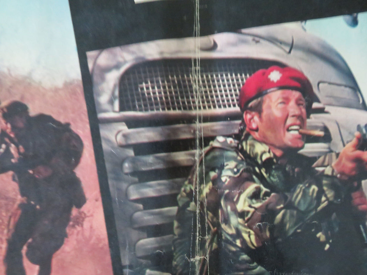 The Wild Geese - B Italian Fotobusta Poster Burton Moore 1978 Movie posters