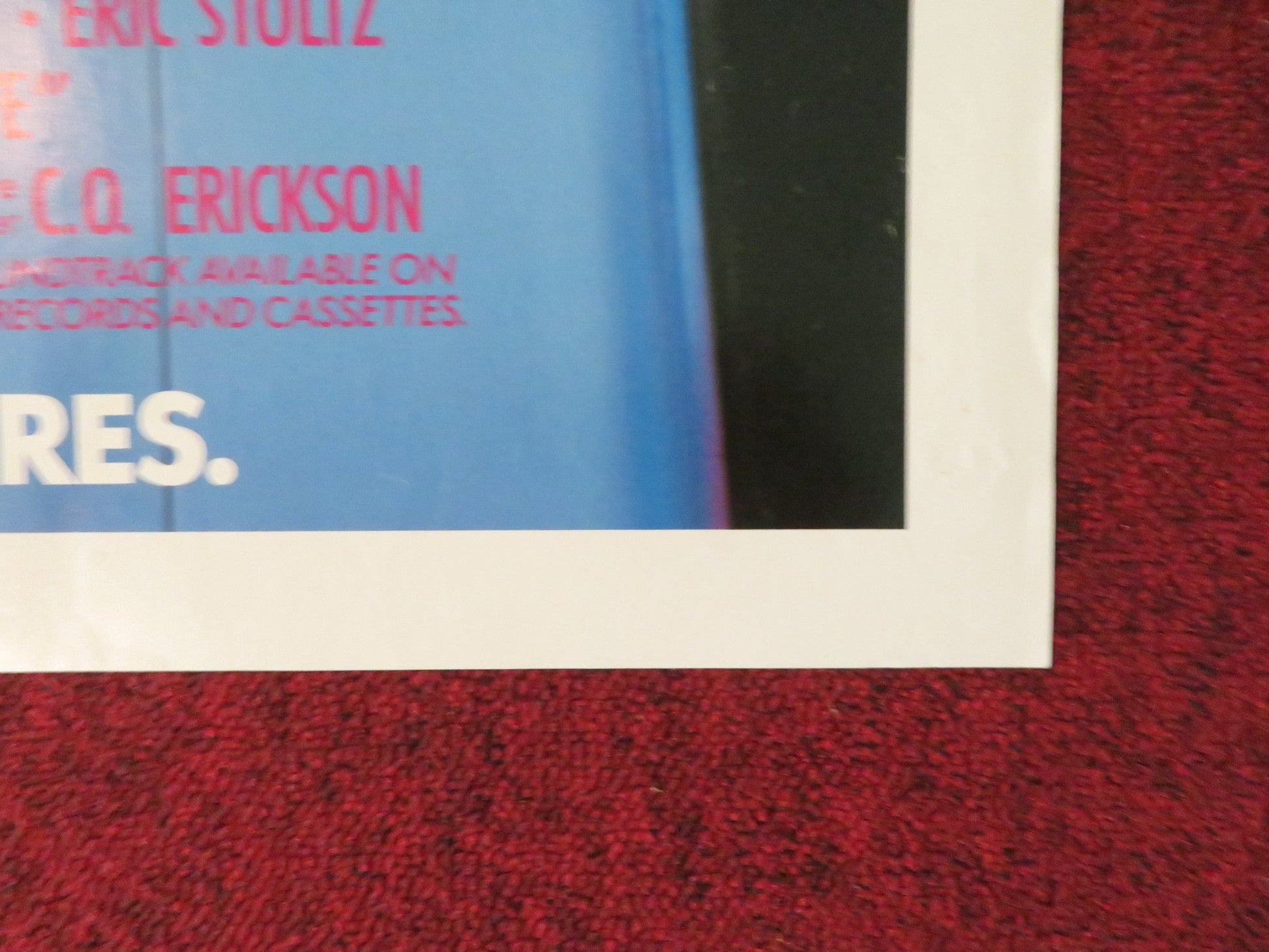 THE WILD LIFE FOLDED US ONE SHEET POSTER CHRIS PENN RICK MORANIS 1984 Rendezvous Cinema Movie posters