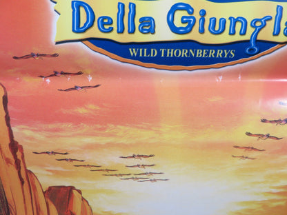 THE WILD THORNBERRYS ITALIAN LOCANDINA POSTER LACEY CHABERT TOM KANE 2002 Rendezvous Cinema Movie posters