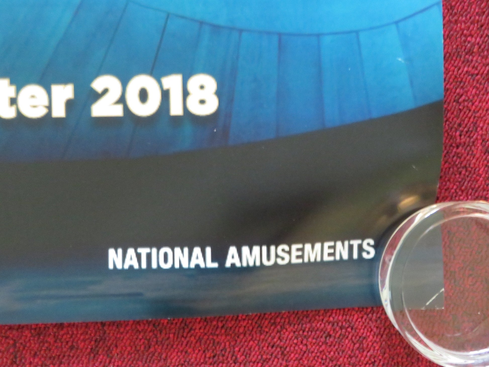 THE WIND IN THE WILLOWS: THE NEW MUSICAL UK QUAD ROLLED POSTER RUFUS HOUND 2018 - Rendezvous Cinema