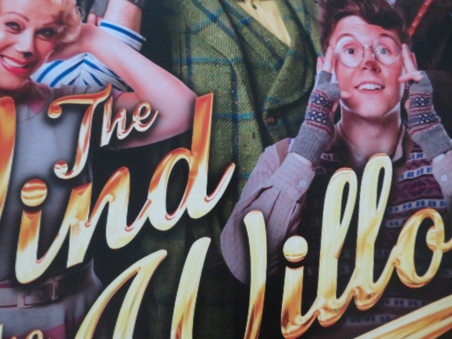 THE WIND IN THE WILLOWS: THE NEW MUSICAL UK QUAD ROLLED POSTER RUFUS HOUND 2018 - Rendezvous Cinema