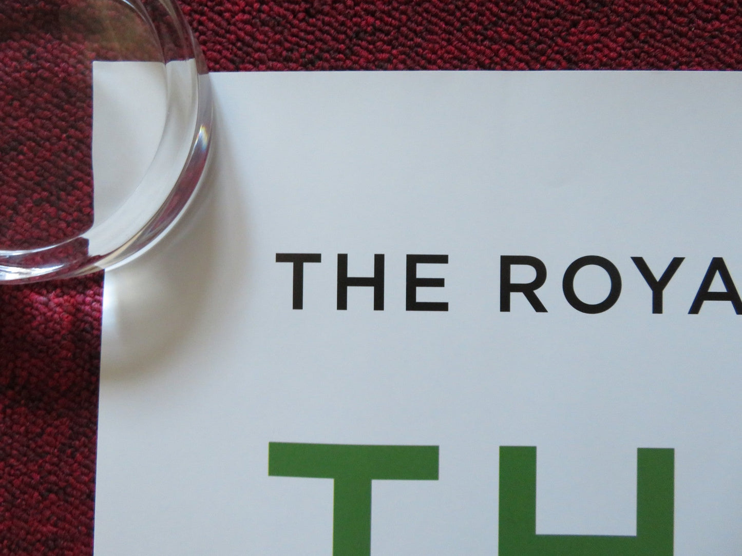 THE WINTER'S TALE UK QUAD ROLLED POSTER ROYAL OPERA HOUSE MARIANELA NUNEZ 2024 Rendezvous Cinema Movie posters