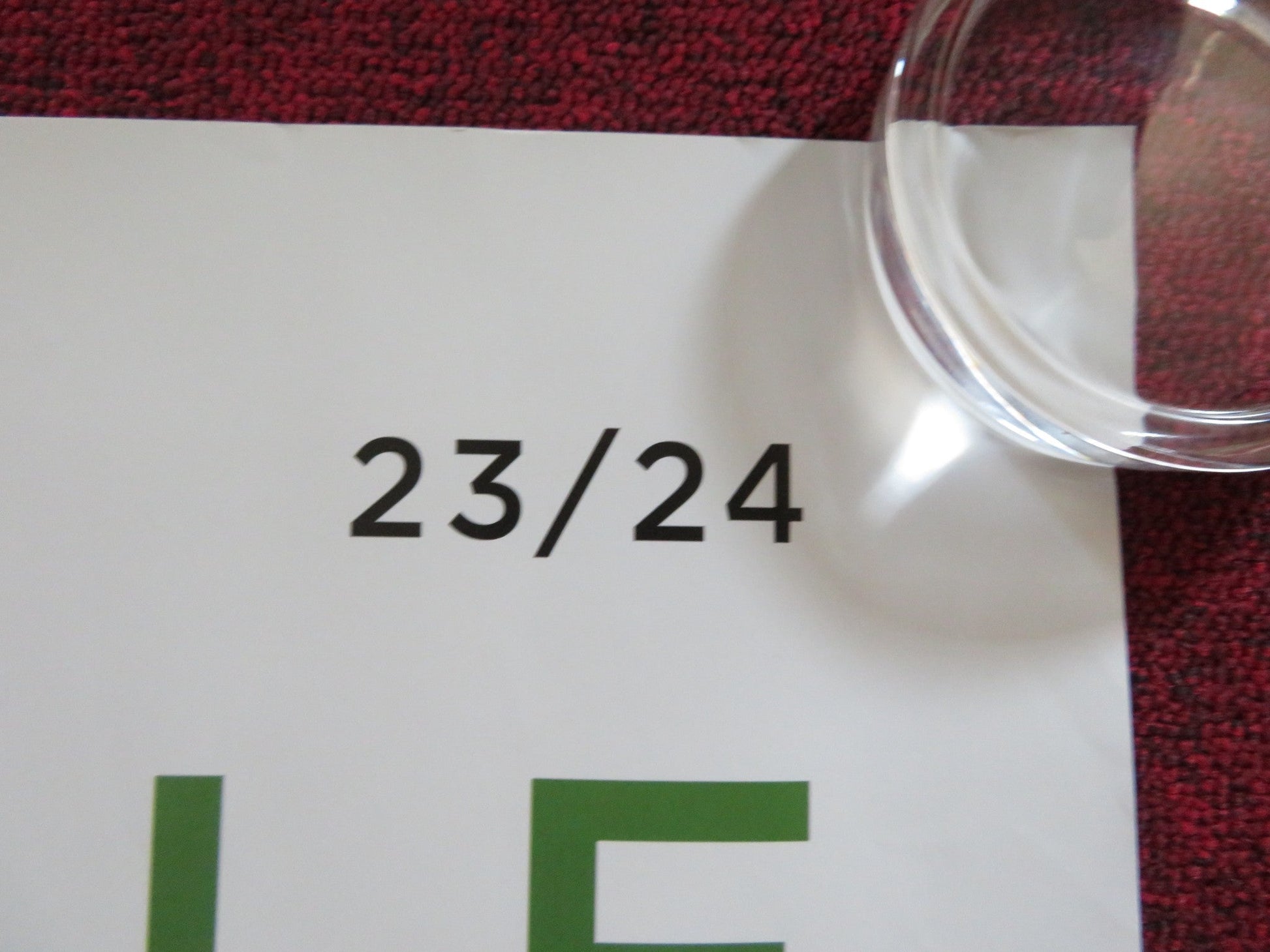 THE WINTER'S TALE UK QUAD ROLLED POSTER ROYAL OPERA HOUSE MARIANELA NUNEZ 2024 Rendezvous Cinema Movie posters