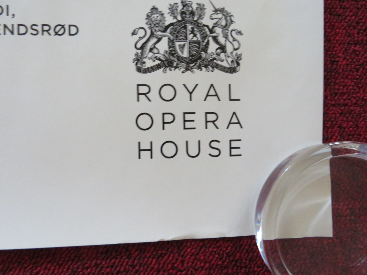 THE WINTER'S TALE UK QUAD ROLLED POSTER ROYAL OPERA HOUSE MARIANELA NUNEZ 2024 Rendezvous Cinema Movie posters