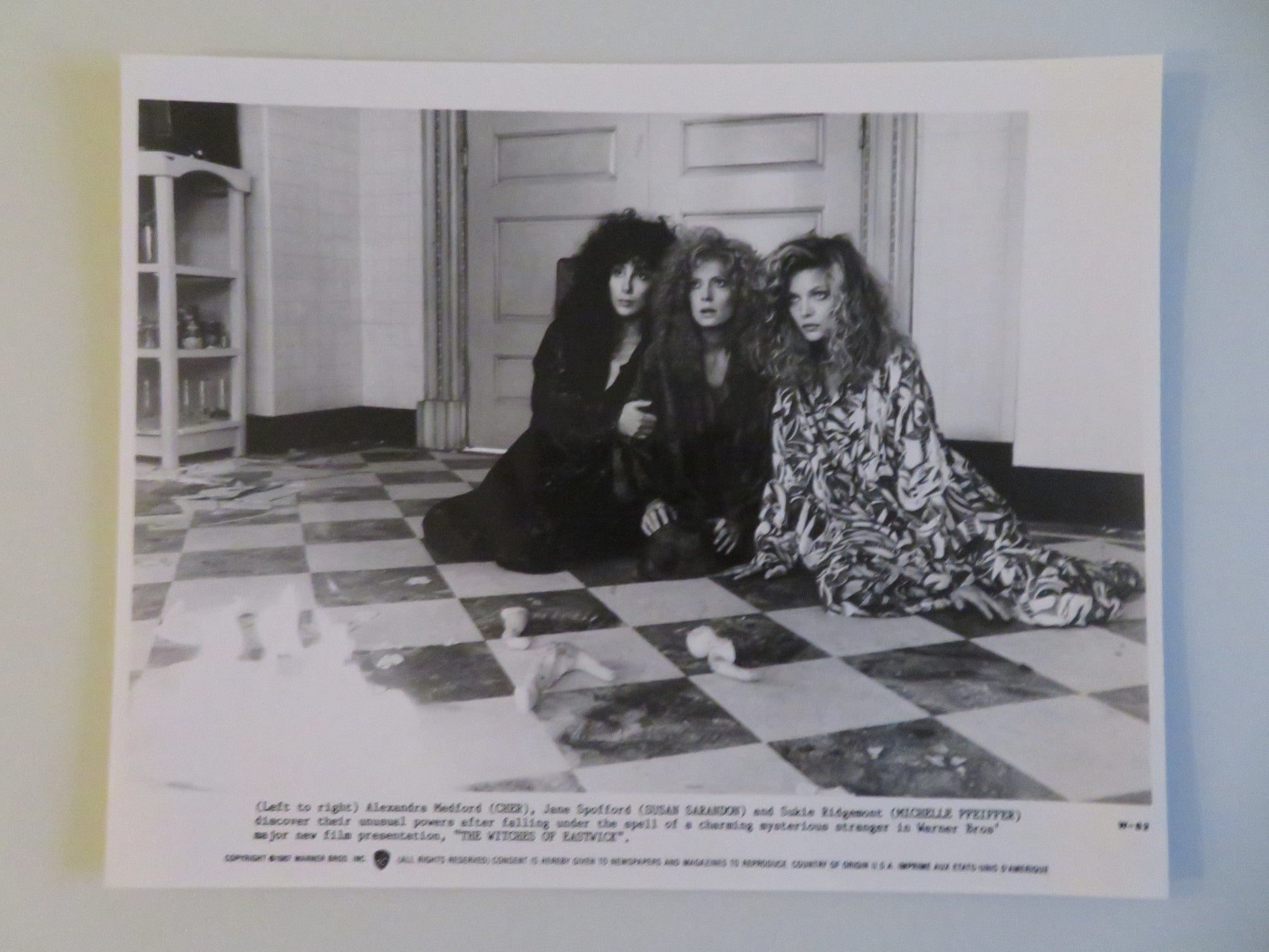 THE WITCHES OF EASTWICK MOVIE STILL PHOTO LOT OF 5 JACK NICHOLSON SARANDON 1987 - Rendezvous Cinema