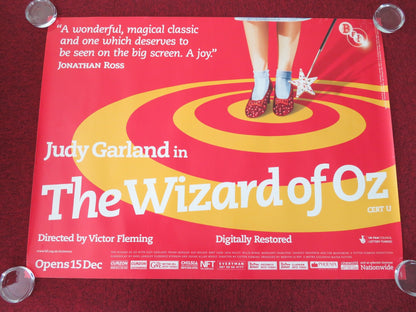 The Wizard of Oz Digitally Restored UK Quad Rolled Poster Judy Garland 2006 Movie posters
