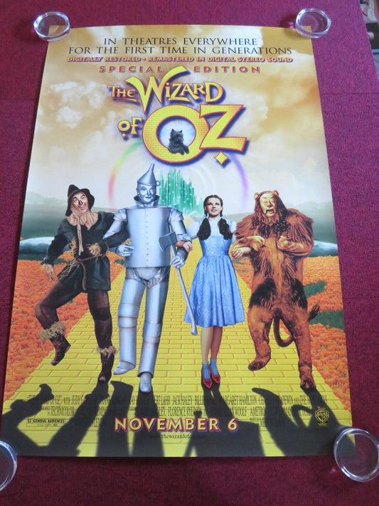 THE WIZARD OF OZ SPECIAL EDITION DIG. REMASTERED US ONE SHEET ROLLED POSTER 1998 Rendezvous Cinema Movie posters