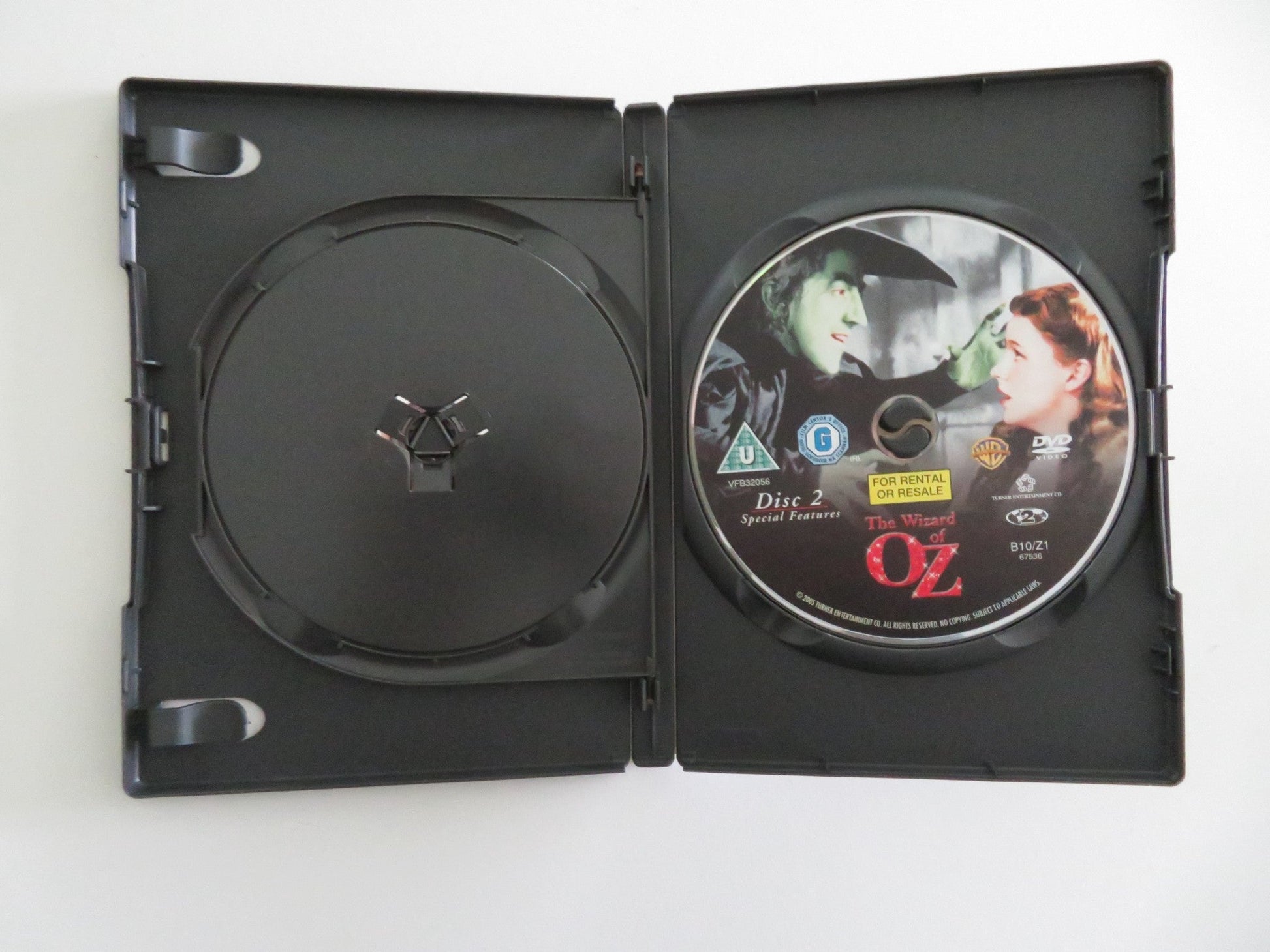 THE WIZARD OF OZ - TWO - DISC SPECIAL EDITION (DVD) JUDY GARLAND 1939 REGION 2 Movie posters
