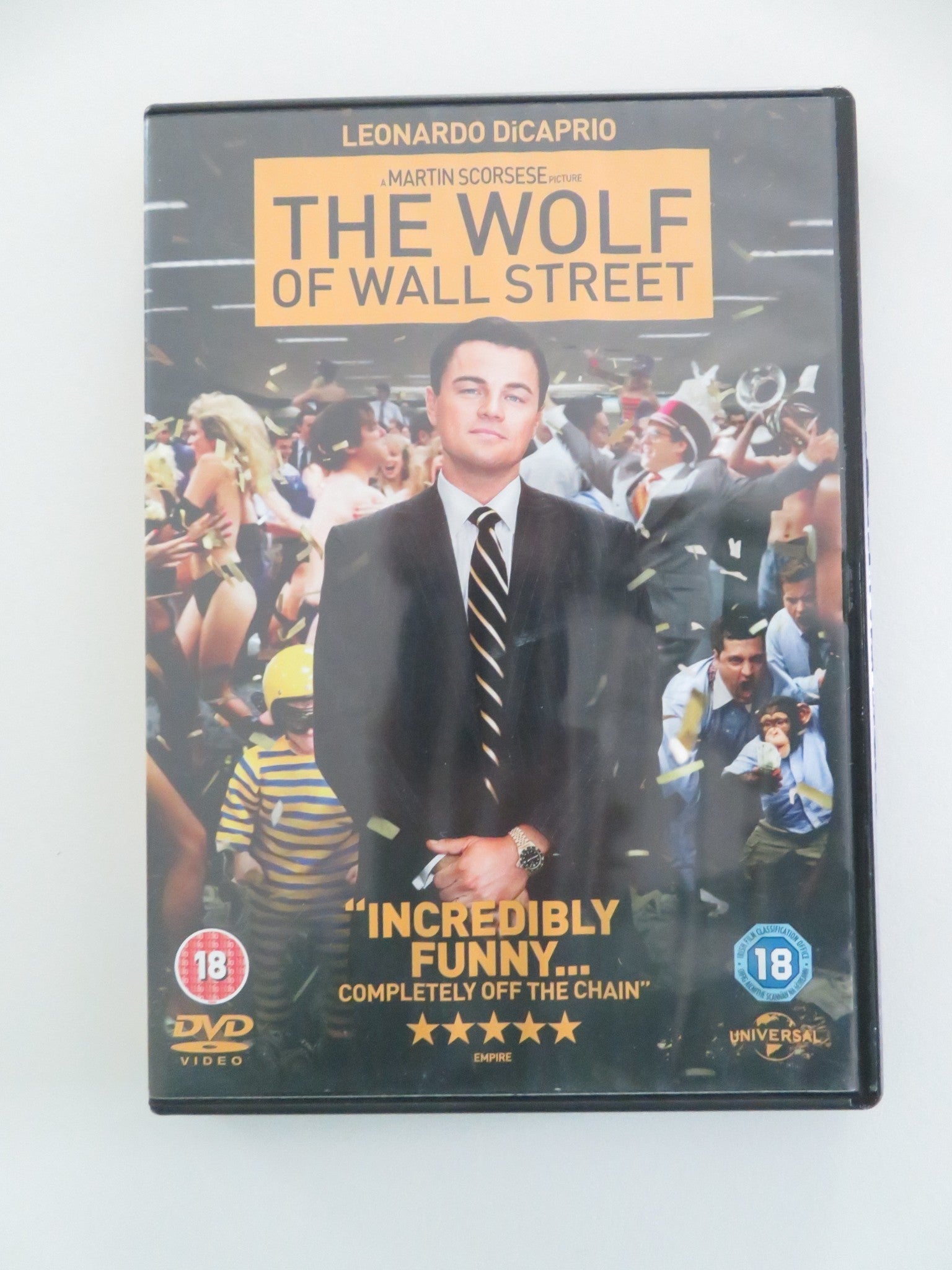 THE WOLF OF WALL STREET - B (DVD) LEONARDO DICAPRIO JONAH HILL 2013 REGION 2 Movie posters