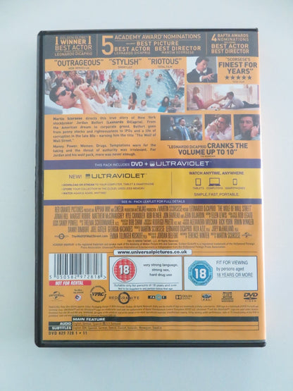 THE WOLF OF WALL STREET - B (DVD) LEONARDO DICAPRIO JONAH HILL 2013 REGION 2 Movie posters