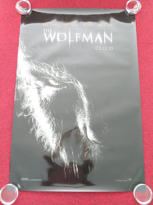 The Wolfman - C US One Sheet Rolled Poster Anthony Hopkins Benicio Del Toro 2010 Movie posters