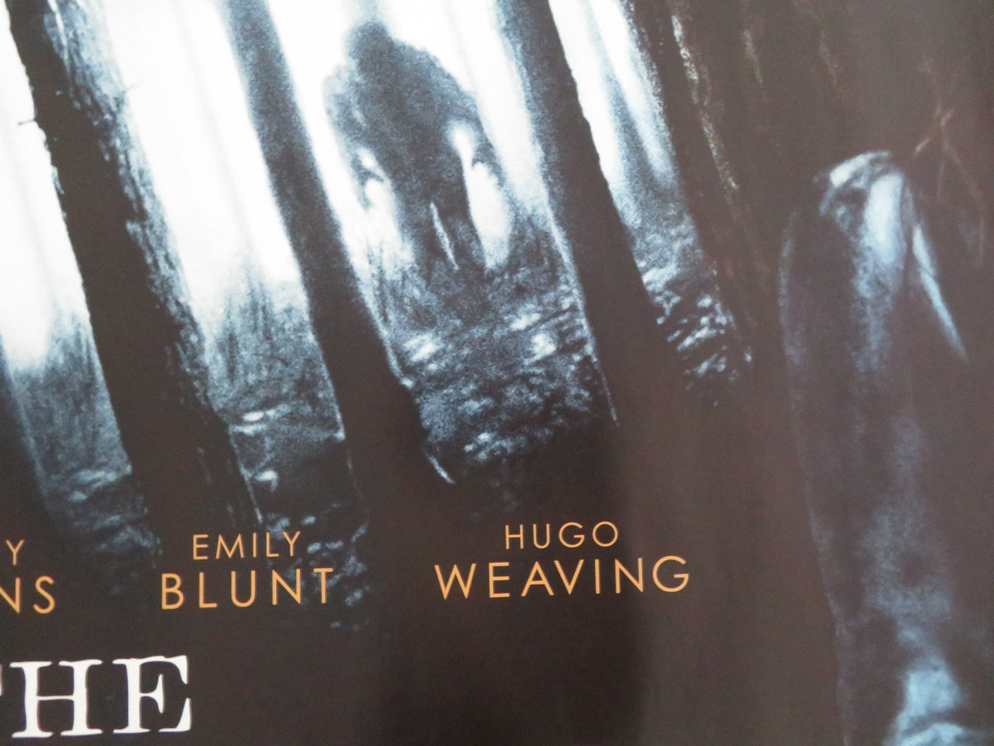 THE WOLFMAN UK QUAD ROLLED POSTER BENICIO DEL TORO ANTHONY HOPKINS E. BLUNT 2010 Movie posters