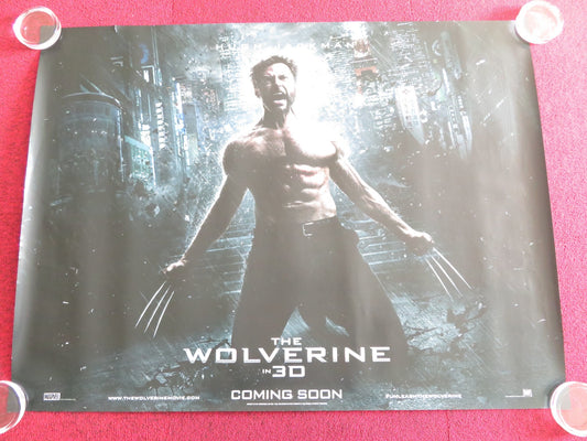 THE WOLVERINE UK QUAD ROLLED POSTER HUGH JACKMAN TAO OKAMOTO 2013 Rendezvous Cinema Movie posters