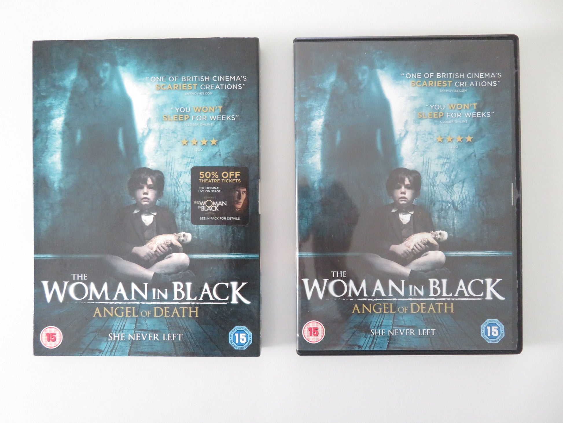 The Woman in Black 2: Angel of Death (DVD) Helen McCrory J. Irvine 2014 Region 2 Movie posters