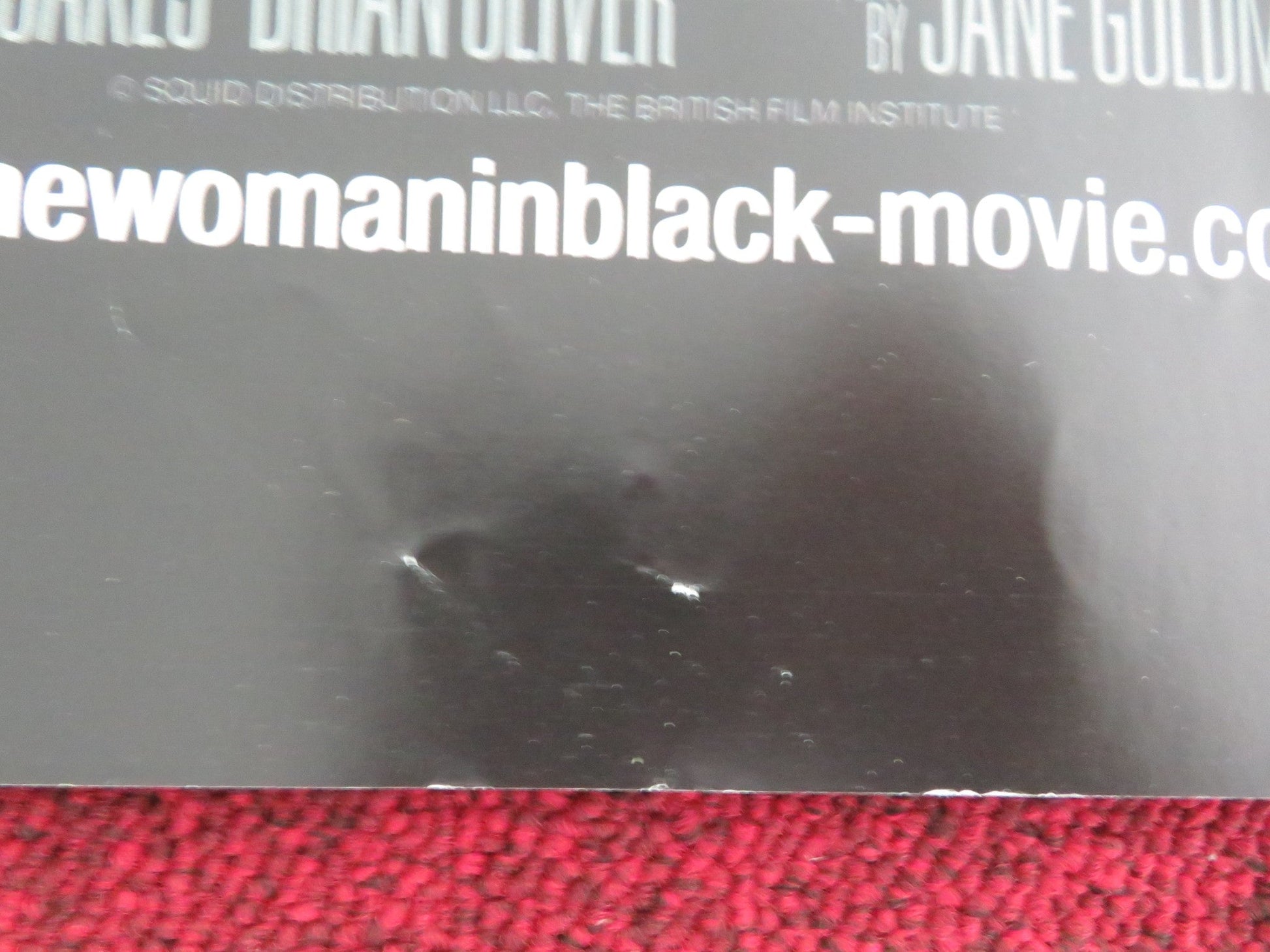 THE WOMAN IN BLACK - B UK QUAD ROLLED POSTER DANIEL RADCLIFFE MOLLY HARMON 2012 Movie posters
