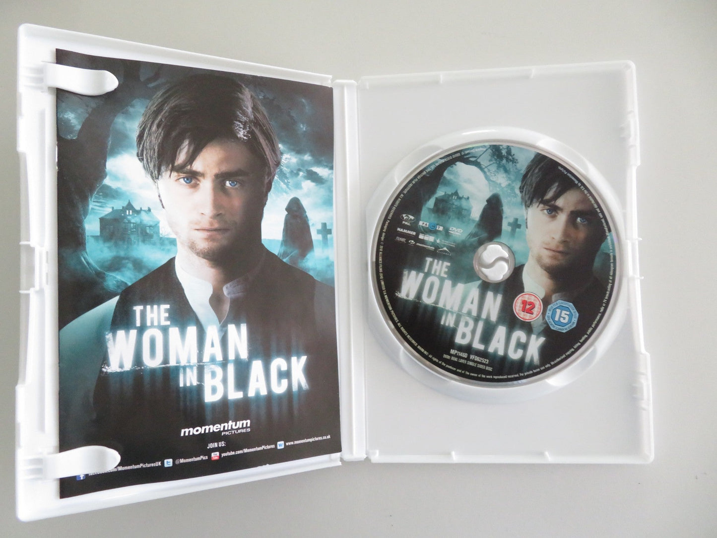THE WOMAN IN BLACK (DVD) DANIEL RADCLIFFE CIARAN HINDS 2012 REGION 2 Movie posters